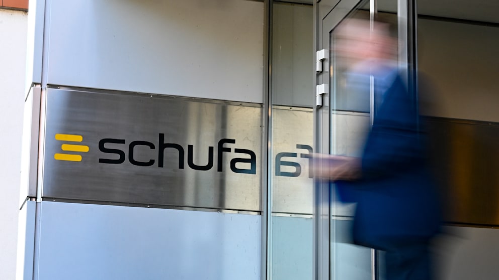 Building where Schufa head office is located in Wiesbaden Germany