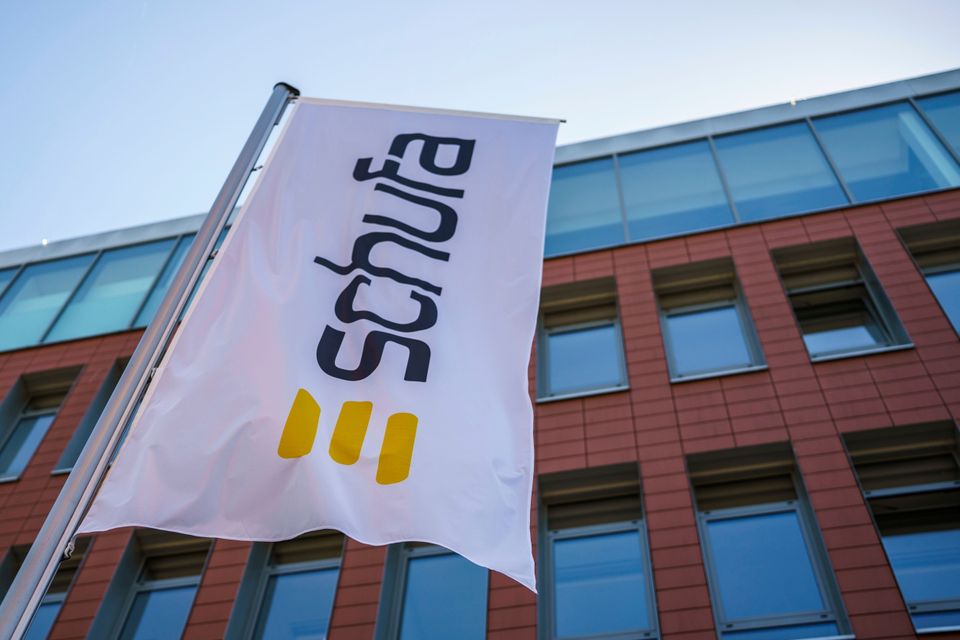 Schufa headquarters building in Wiesbaden